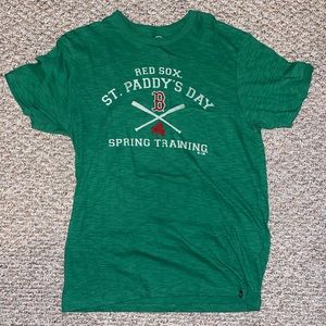 Boston Red Sox 47 brand st Patrick’s day spring training t shirt.
